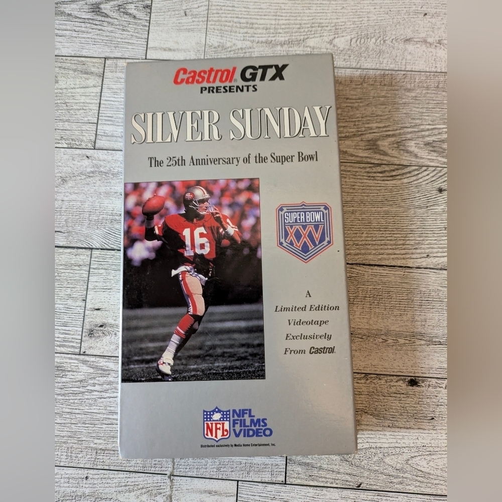 Silver Sunday Super Bowl XXV Videotape